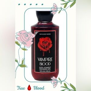 🌹🆕🌹 Bath & Body Works Vampire Blood Shower Gel - Deep Red
